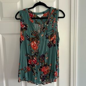 Loose fit button tank top from market and spruce